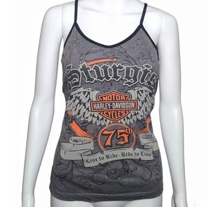 Harley Davidson Sturgis 75th Anniversary Tank Size Small